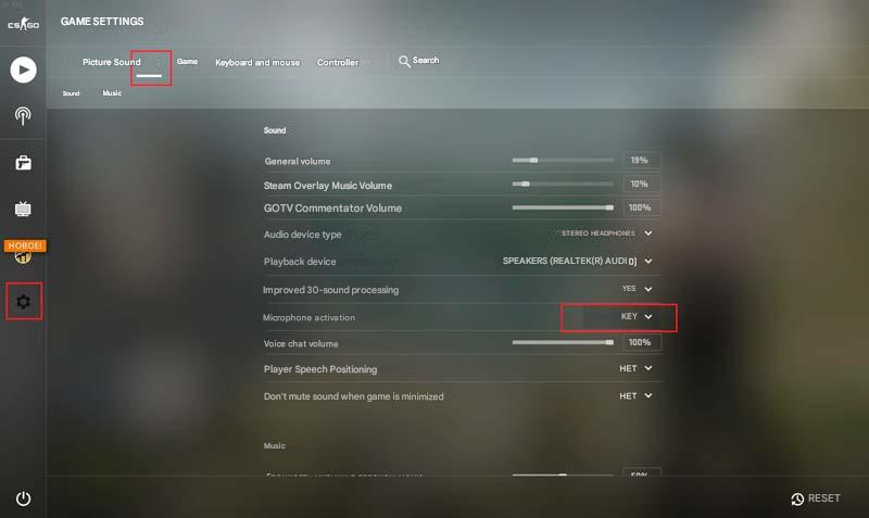 How to Turn On the Microphone in CS:GO