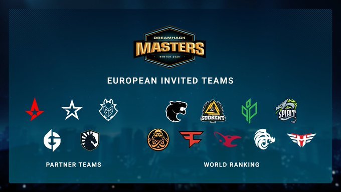 DreamHack Masters Winter participants announced DreamHack Masters Winter participants announced