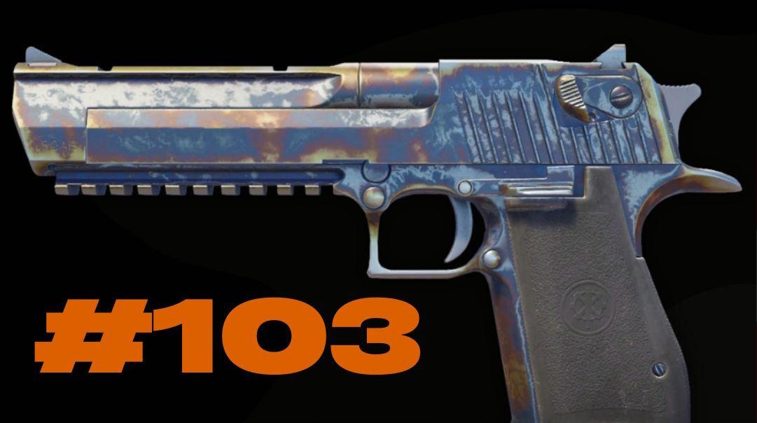Guía Pattern tratada térmicamente con Desert Eagle 5 Guía Pattern tratada térmicamente con Desert Eagle 5