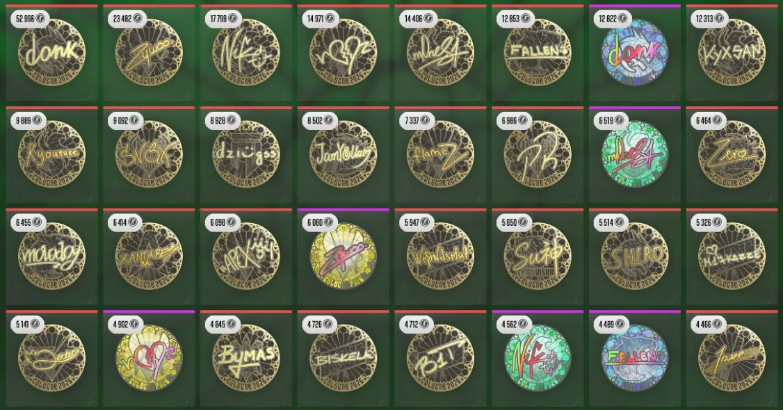 donk's Gold Sticker Breaks ₽40K at IEM Cologne Major 2026 2