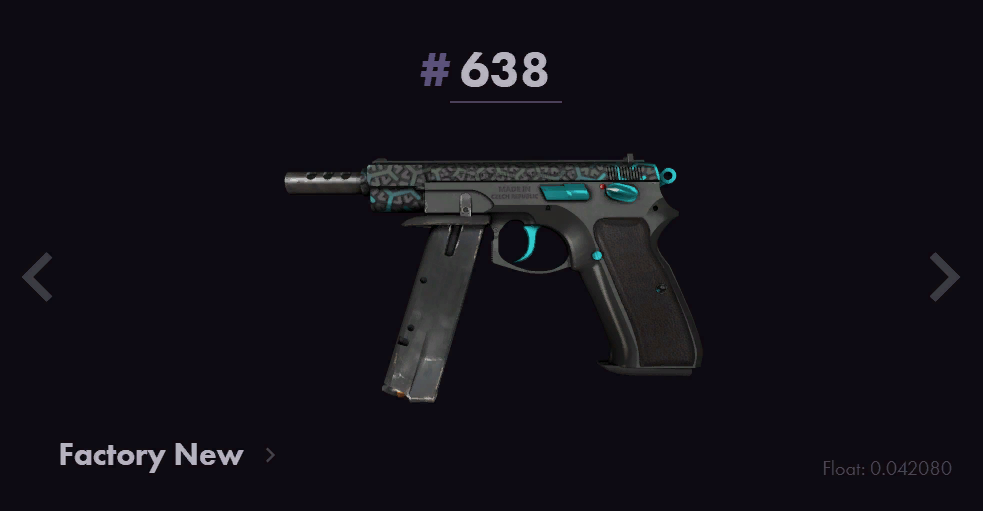 Rare skins with interesting pattern indices 3 Rare skins with interesting pattern indices 3