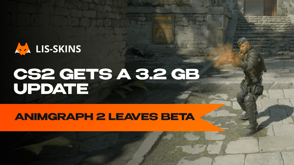 CS2 Gets a 3.2 GB Update as Animgraph 2 Leaves Beta