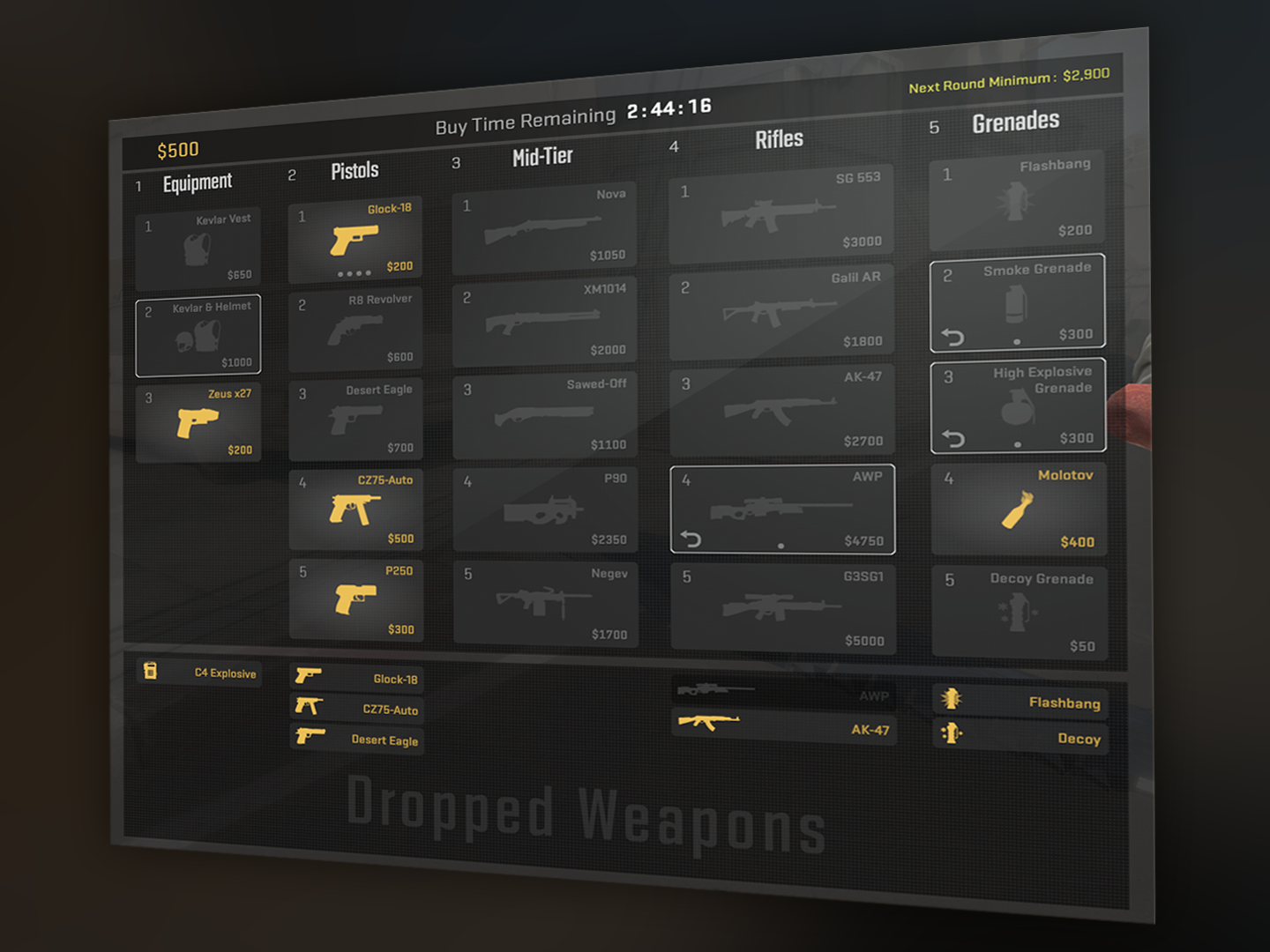 April 26th update - Dust2, interface improvements and gameplay innovations 2