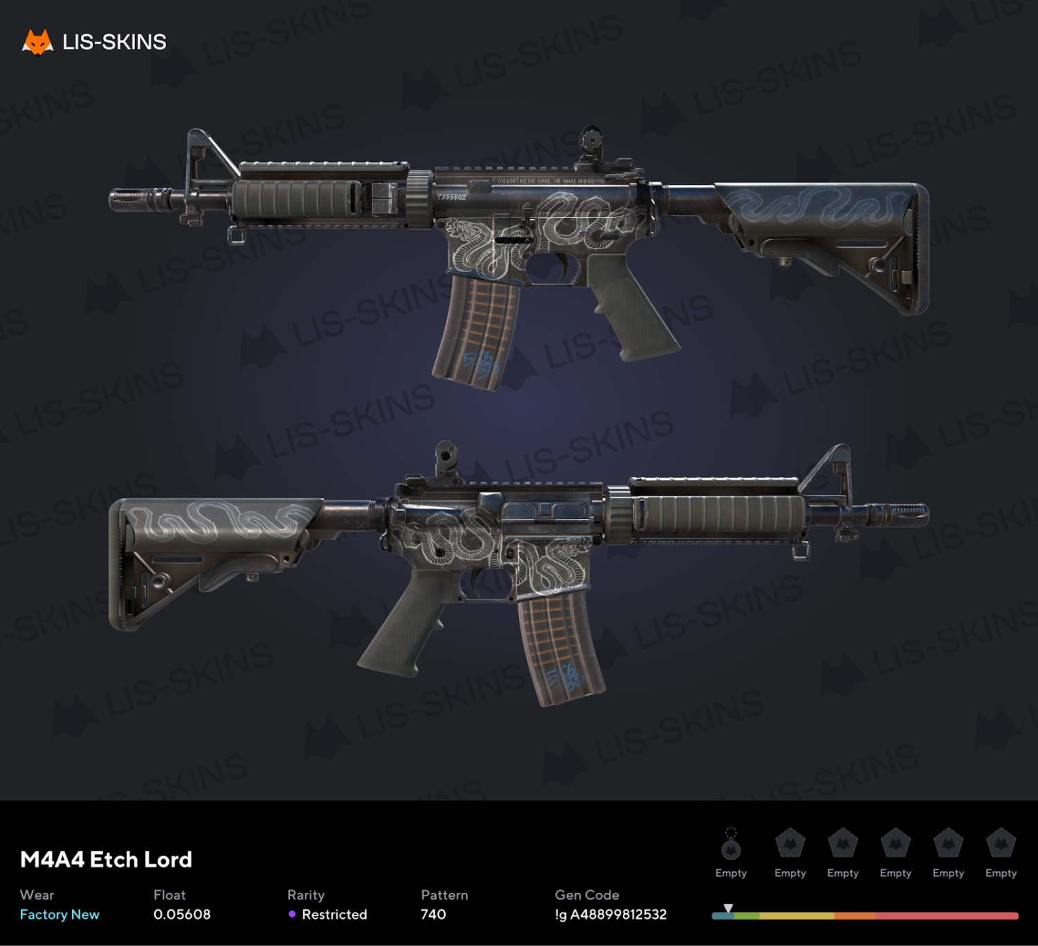 Top Loadout for Black Skin Lovers in CS2 4