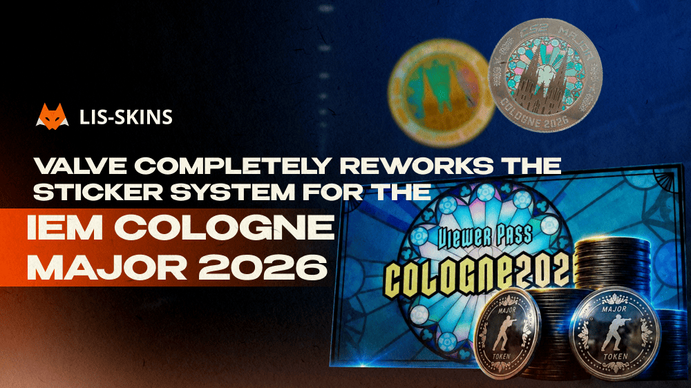 CS2 Update on May 22: Valve Completely Reworks the Sticker System for the IEM Cologne Major 2026