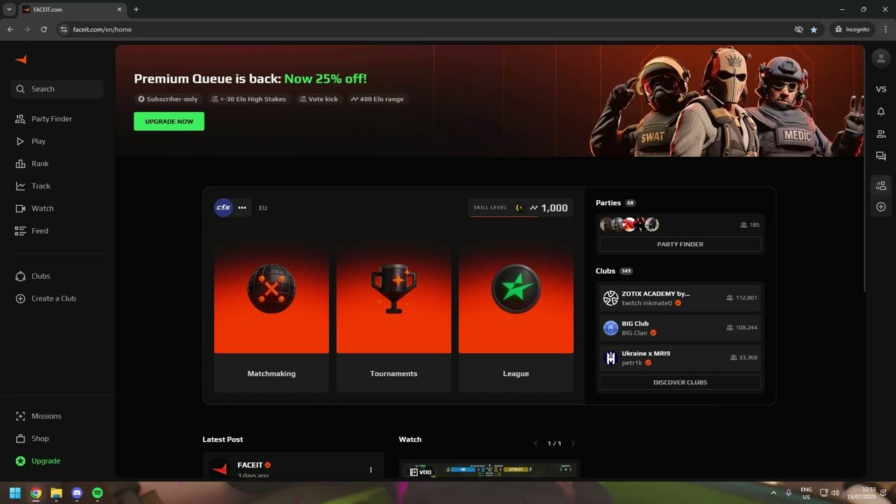 Верификация на FACEIT. Полный гайд для игроков в CS2 3 Верификация на FACEIT. Полный гайд для игроков в CS2 3