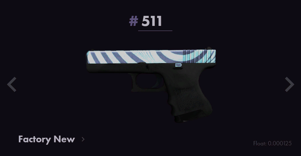 Rare skins with interesting pattern indices Rare skins with interesting pattern indices