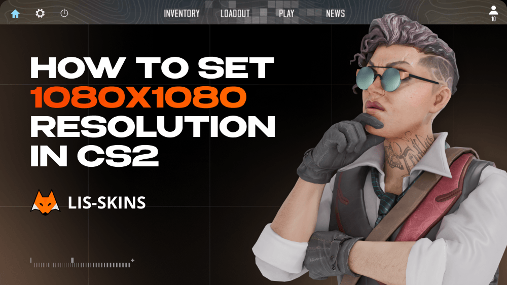 How to Set 1080x1080 Resolution in CS2