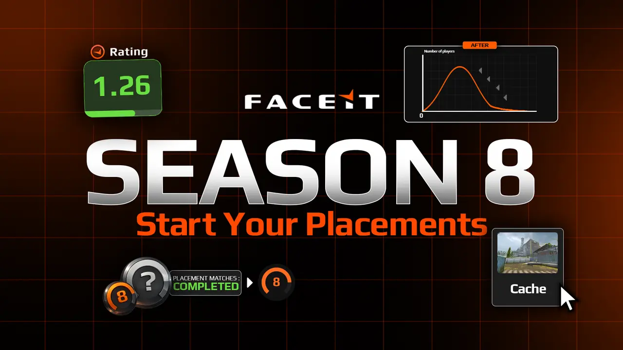 Как работает новый сезон на FACEIT: разбор Season 8 2