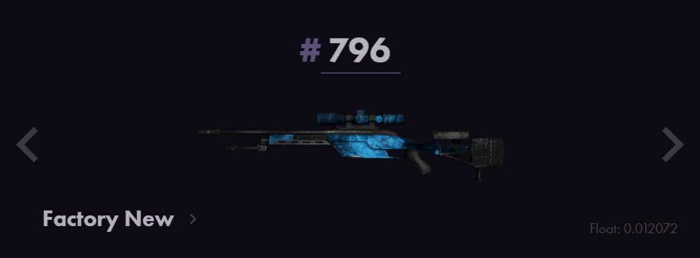 Rare skins with interesting pattern indices 5 Rare skins with interesting pattern indices 5