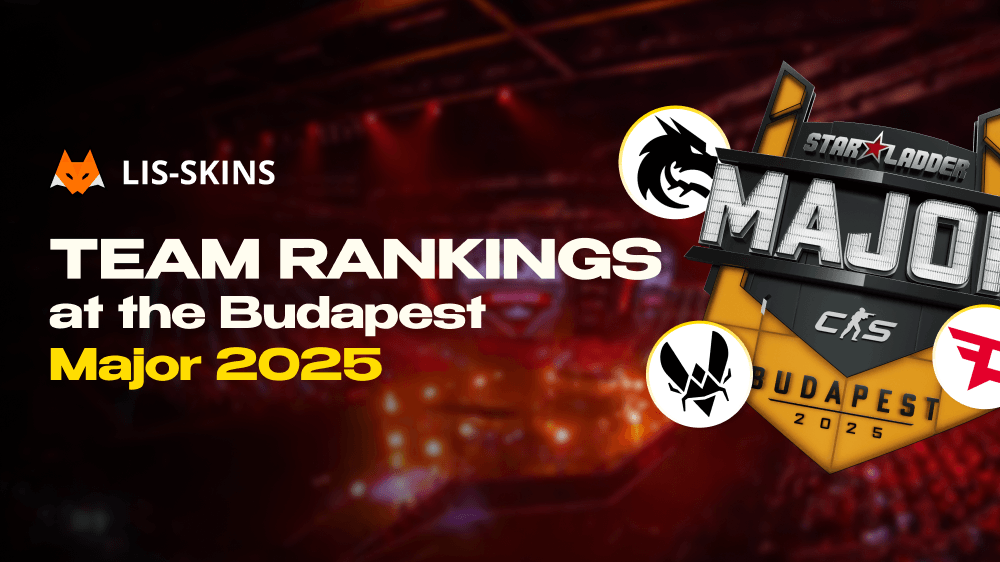 Team Rankings at the Budapest Major 2025