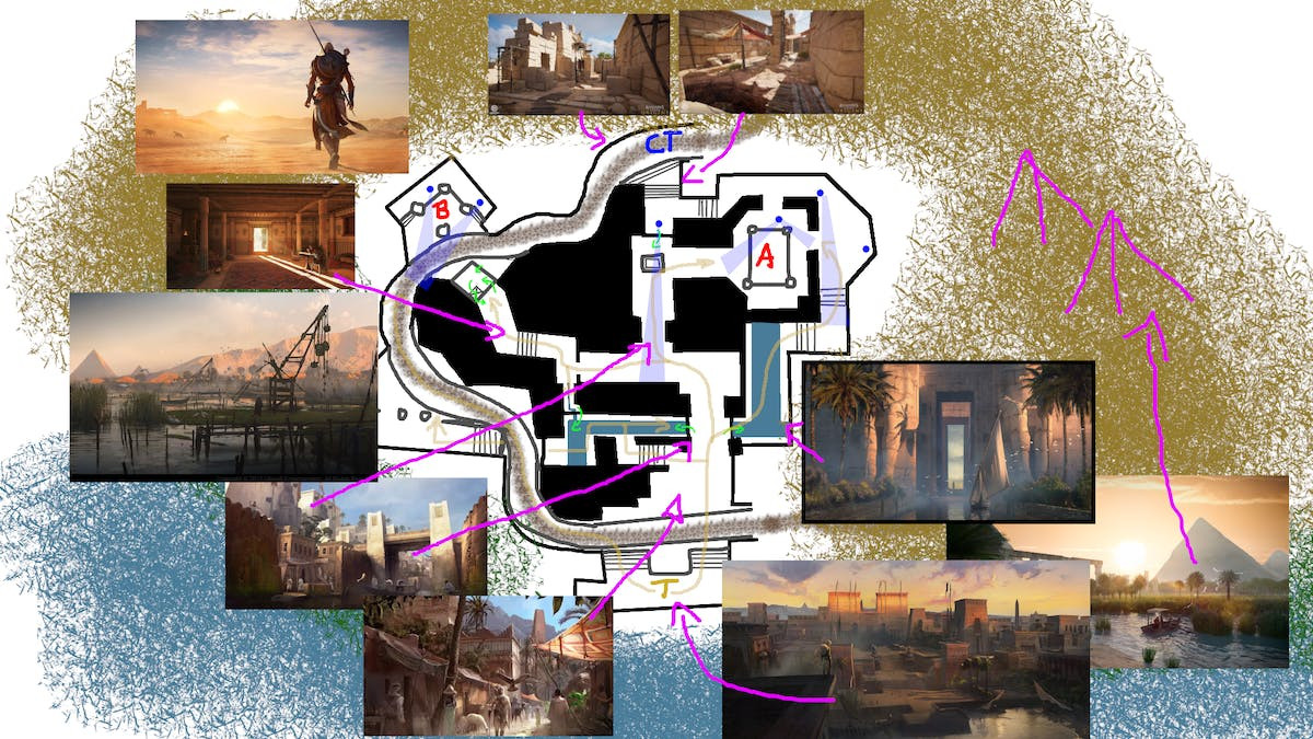 Jak powstała mapa Anubis 2