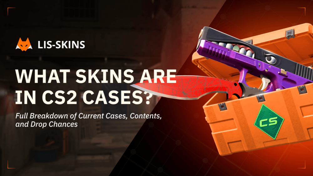 What Skins Are in CS2 Cases? Full Breakdown of Current Cases, Contents, and Drop Chances