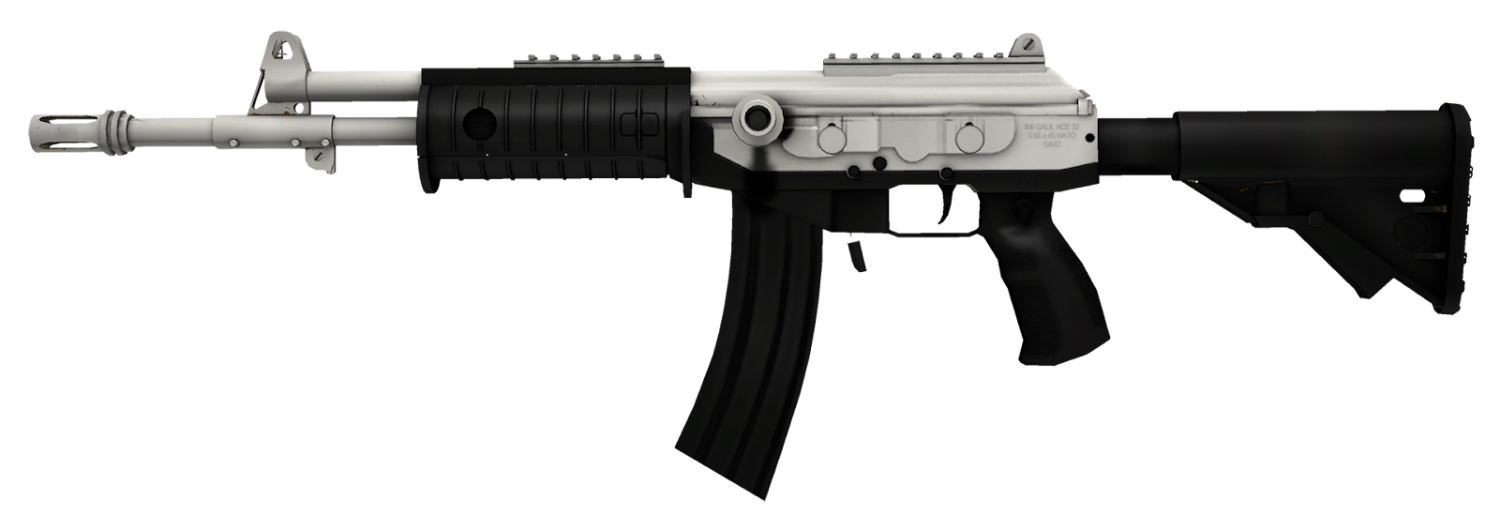 Black and White Skins for CS2 10