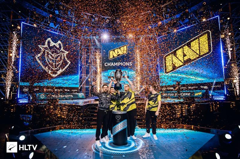 NAVI topped the world rankings
