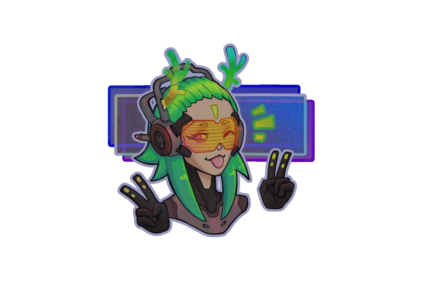 Naklejki anime dla CS:GO 3