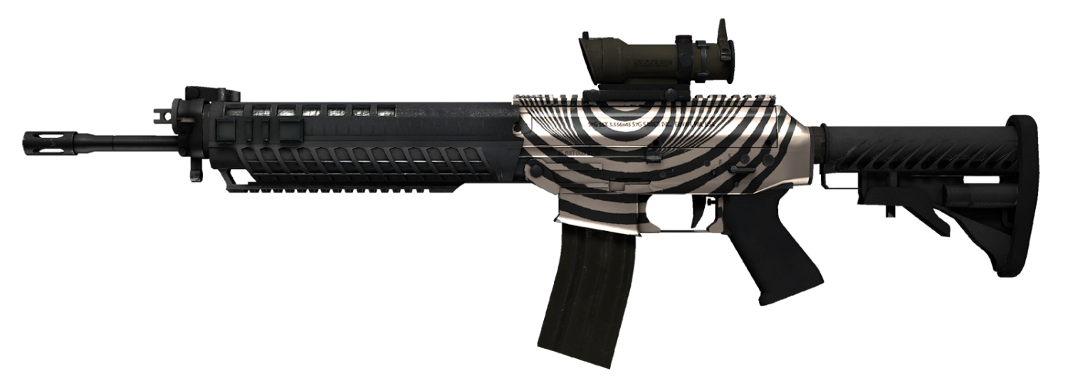 Black and White Skins for CS2 7