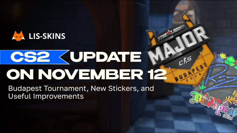 CS2 Update on November 12: Budapest Tournament, New Stickers, and Useful Improvements