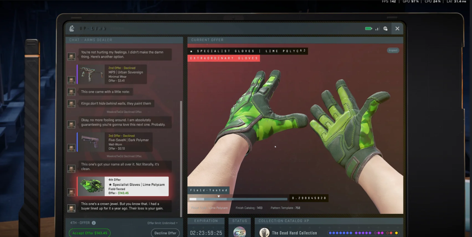 New Dead Hand Gloves in CS2. Community Favorites and Why It’s the Event of the Year 3