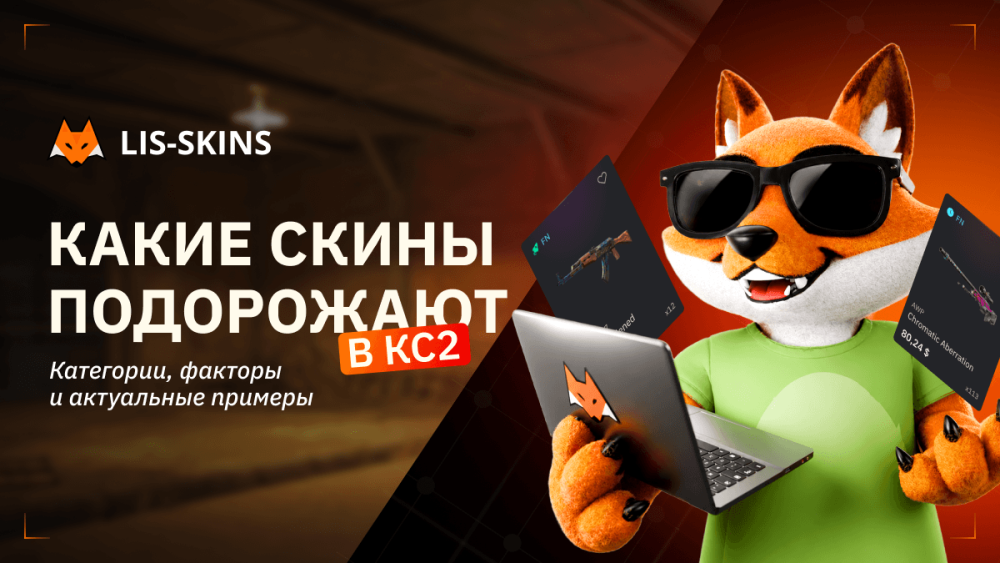 Какие скины подорожают в КС2 – категории, факторы и актуальные примеры