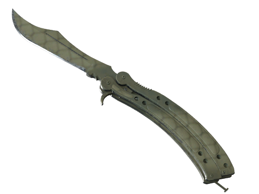 ★ StatTrak™ Butterfly Knife | Safari Mesh (Well-Worn)