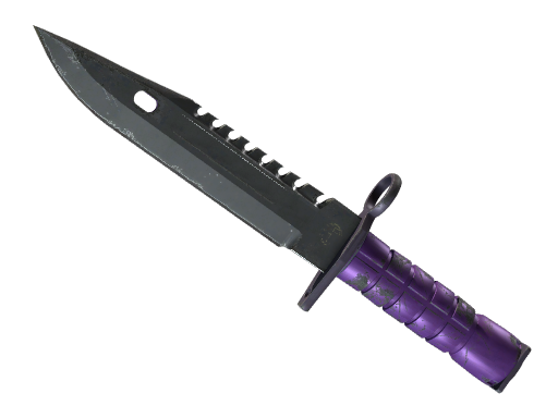 ★ StatTrak™ Штык-нож M9 | Ультрафиолет (Поношенное)
