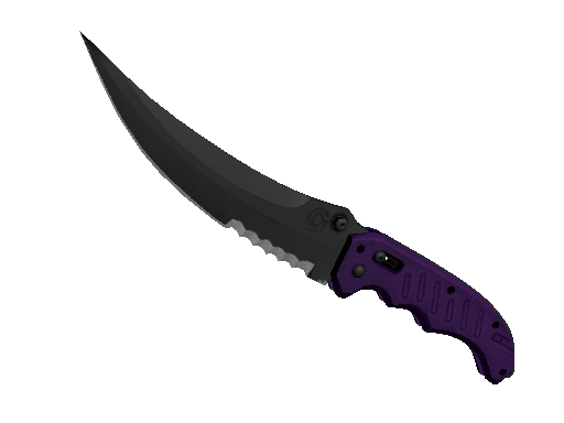 ★ StatTrak™ Flip Knife | Ultraviolet (Factory New)