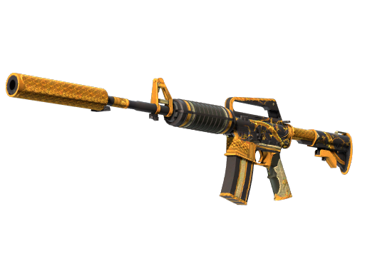 M4A1-S | Золотая спираль (После полевых испытаний)