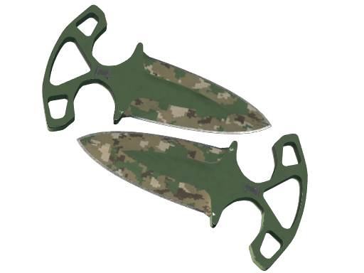 ★ StatTrak™ Shadow Daggers | Forest DDPAT (Field-Tested)