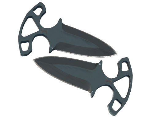 ★ StatTrak™ Shadow Daggers | Night (Well-Worn)