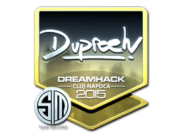 Наклейка | dupreeh (Foil) | Cluj-Napoca 2015