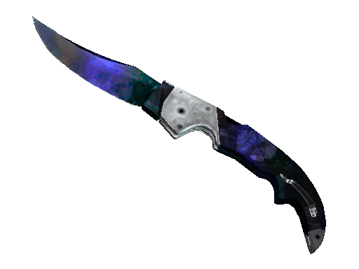 ★ StatTrak™ Falchion Knife | Doppler Phase 3 (Minimal Wear)