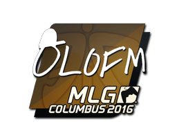 Наклейка | olofmeister | Колумбус 2016