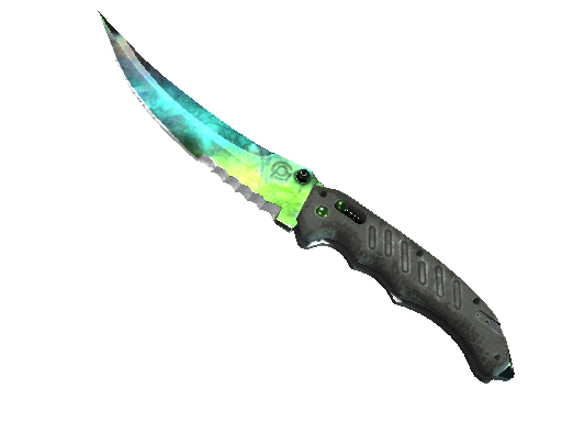 ★ StatTrak™ Flip Knife | Gamma Doppler Phase 4 (Minimal Wear)