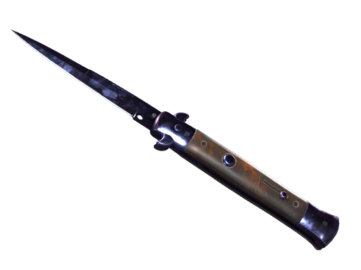 ★ Stiletto Knife | Doppler Black Pearl (Minimal Wear)
