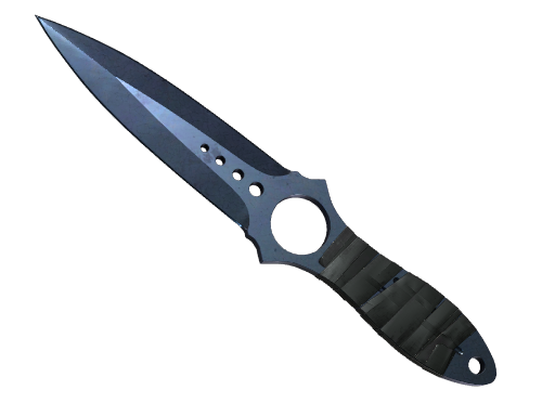 ★ Skeleton Knife | Blue Steel (Battle-Scarred)
