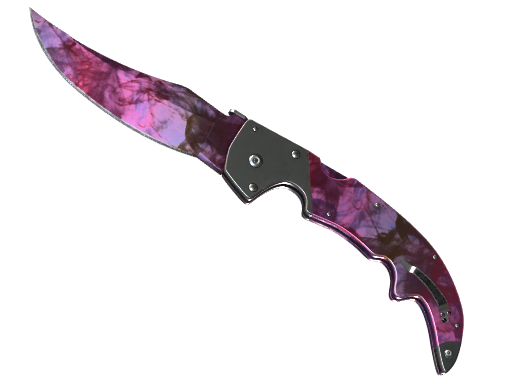 ★ StatTrak™ Falchion Knife | Doppler Phase 2 (Minimal Wear)