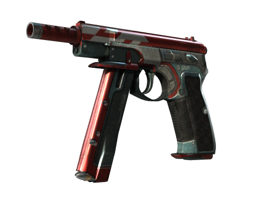 StatTrak™ CZ75-Auto | Красный ястреб (После полевых испытаний)