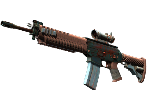 StatTrak™ SG 553 | Ol' Rusty (Battle-Scarred)