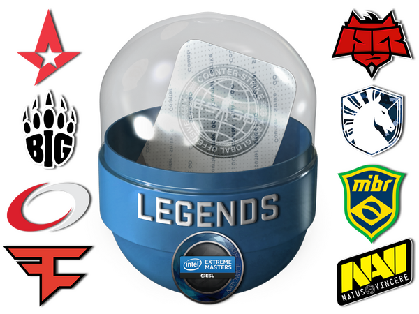 Легенды IEM Katowice 2019 (голографические/металлические)