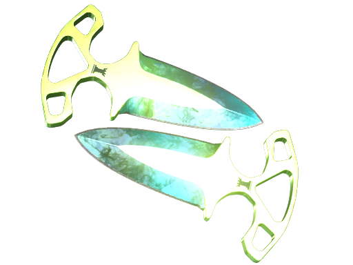 ★ StatTrak™ Shadow Daggers | Gamma Doppler Phase 4 (Factory New)