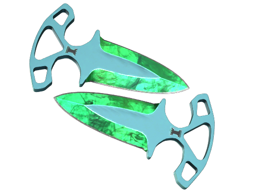 ★ Shadow Daggers | Gamma Doppler Emerald (Minimal Wear)