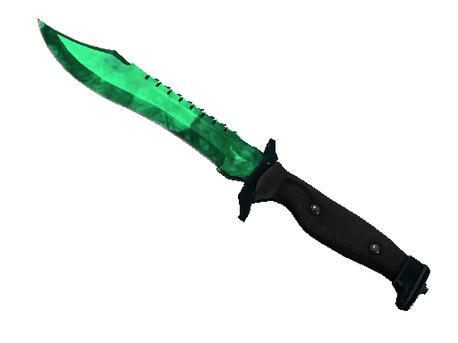 ★ StatTrak™ Bowie Knife | Gamma Doppler Emerald (Minimal Wear)