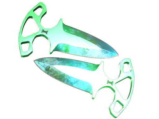 ★ StatTrak™ Shadow Daggers | Gamma Doppler Phase 3 (Minimal Wear)