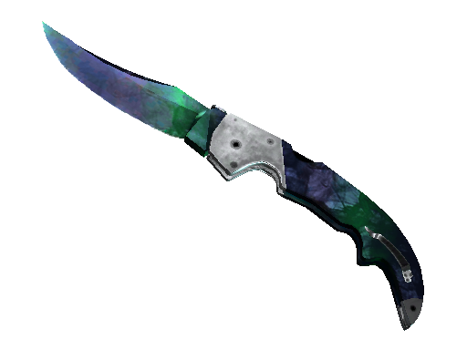 ★ StatTrak™ Falchion Knife | Gamma Doppler Phase 1 (Minimal Wear)