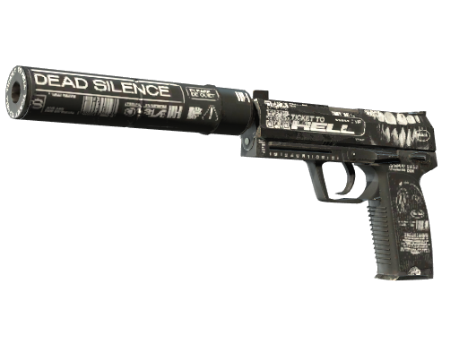 USP-S | Ticket to Hell (После полевых испытаний)