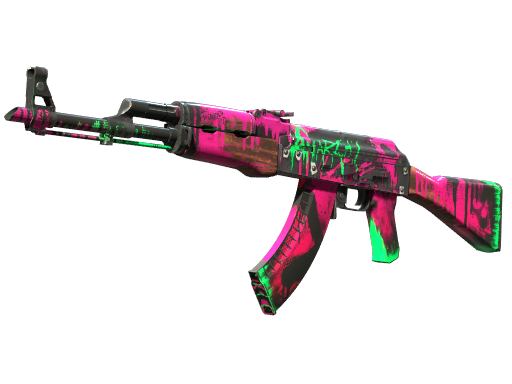 AK-47 | Неоновая революция (После полевых испытаний)