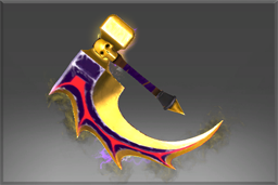 Autographed Golden Offhand Basher of Mage Skulls