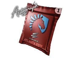 Капсула с автографом | Team Liquid | Атланта 2017