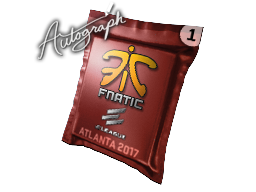 Капсула с автографом | Fnatic | Атланта 2017
